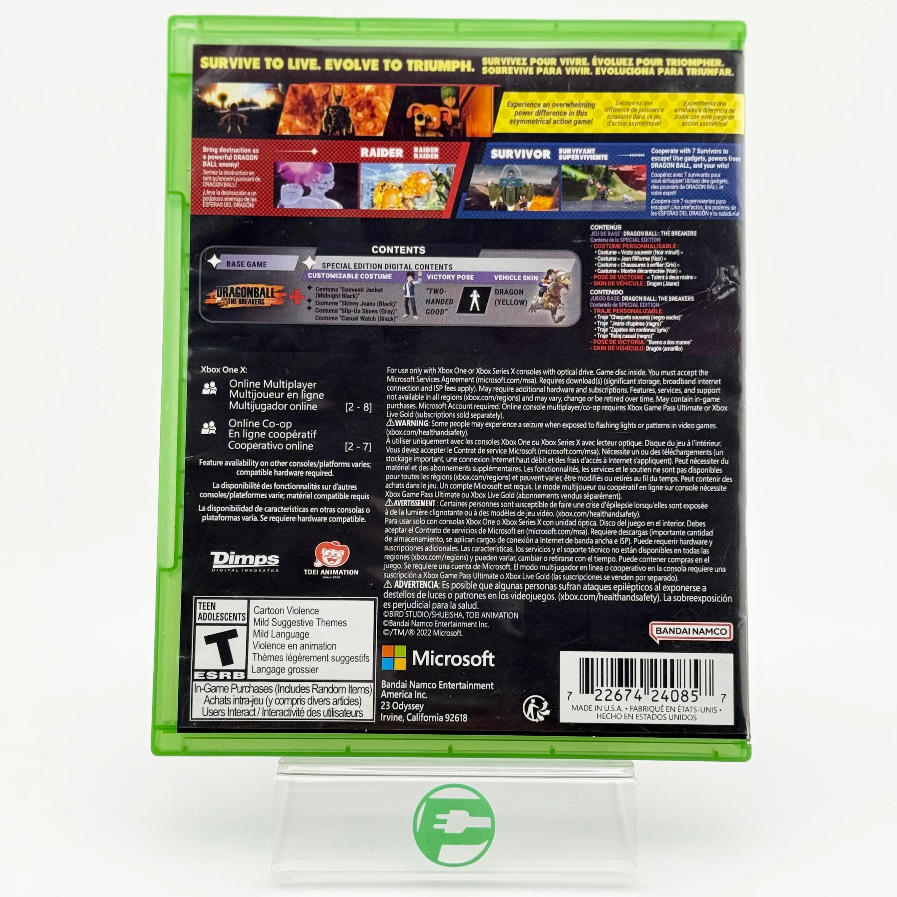 Dragon Ball: The Breakers [Special Edition] (Microsoft Xbox One, 2022) - Image 2