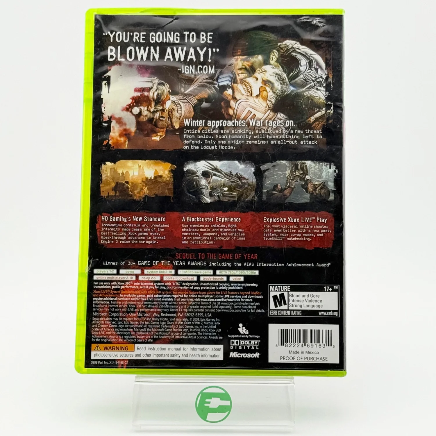 Gears of War 2 (Microsoft Xbox 360, 2008) - Image 2