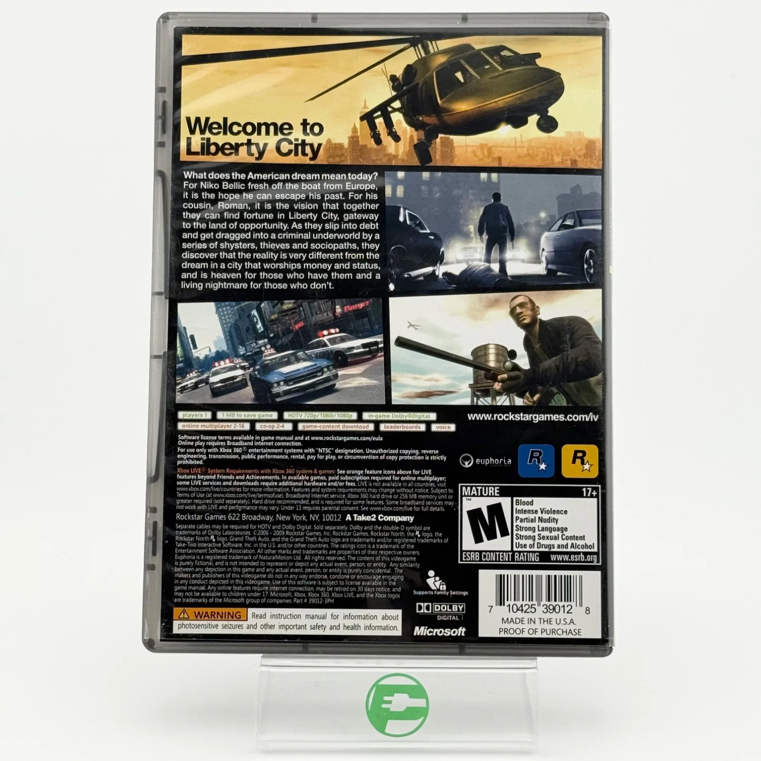 Grand Theft Auto IV (Microsoft Xbox 360, 2008) - Image 2