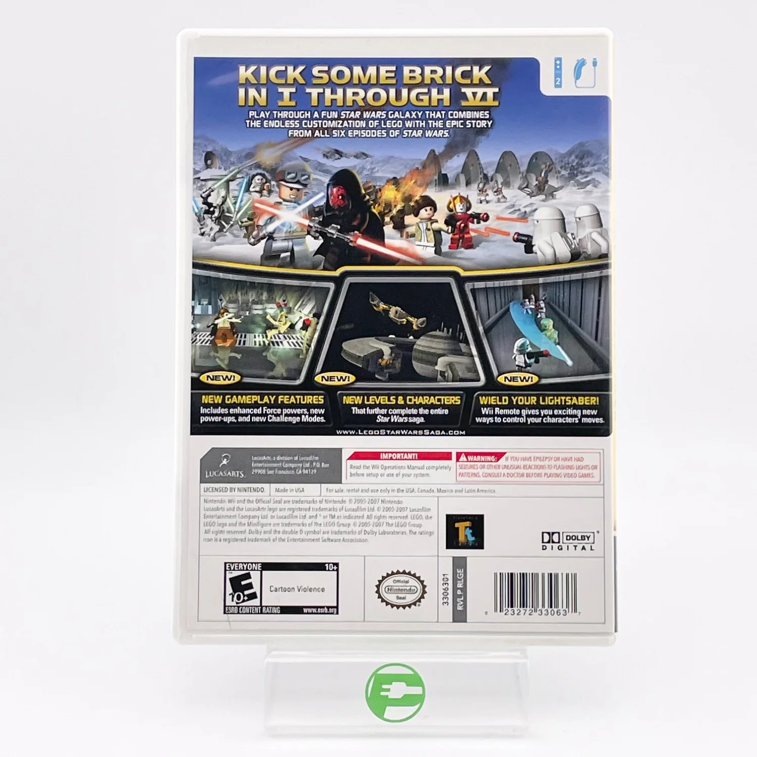 LEGO Star Wars Complete Saga (Nintendo Wii, 2007) - Image 2