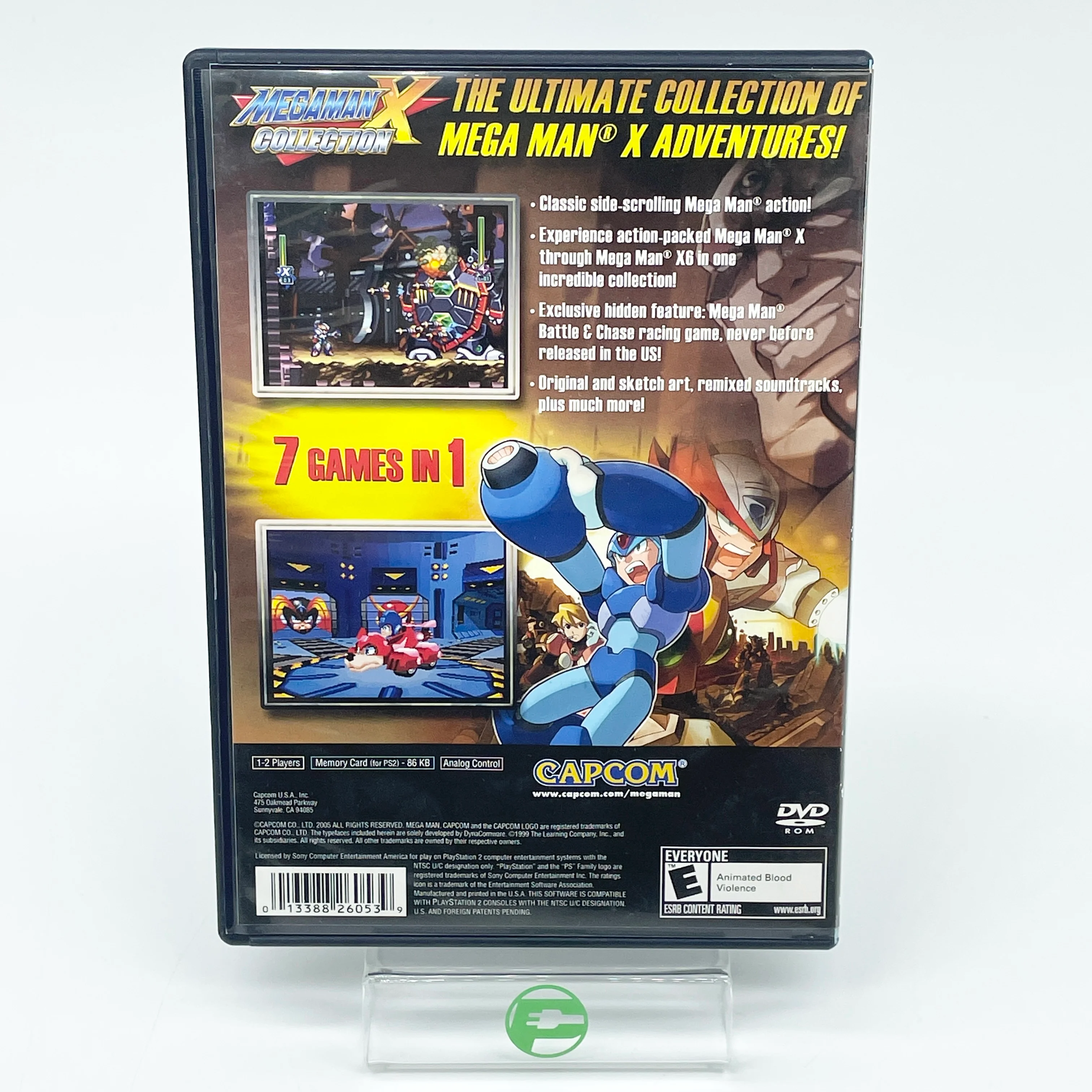Megaman X Collection (Sony PlayStation 2 PS2, 2006) - Image 2