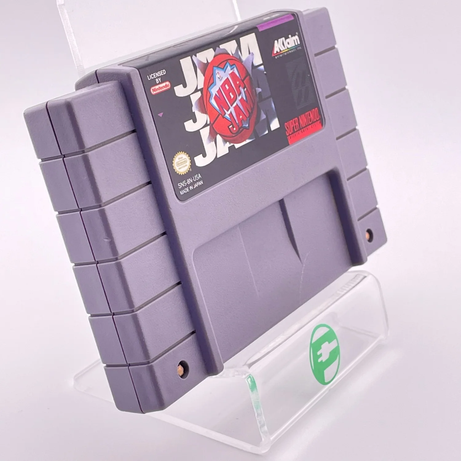 NBA Jam (Super Nintendo SNES, 1994) Cartridge Only - Image 4