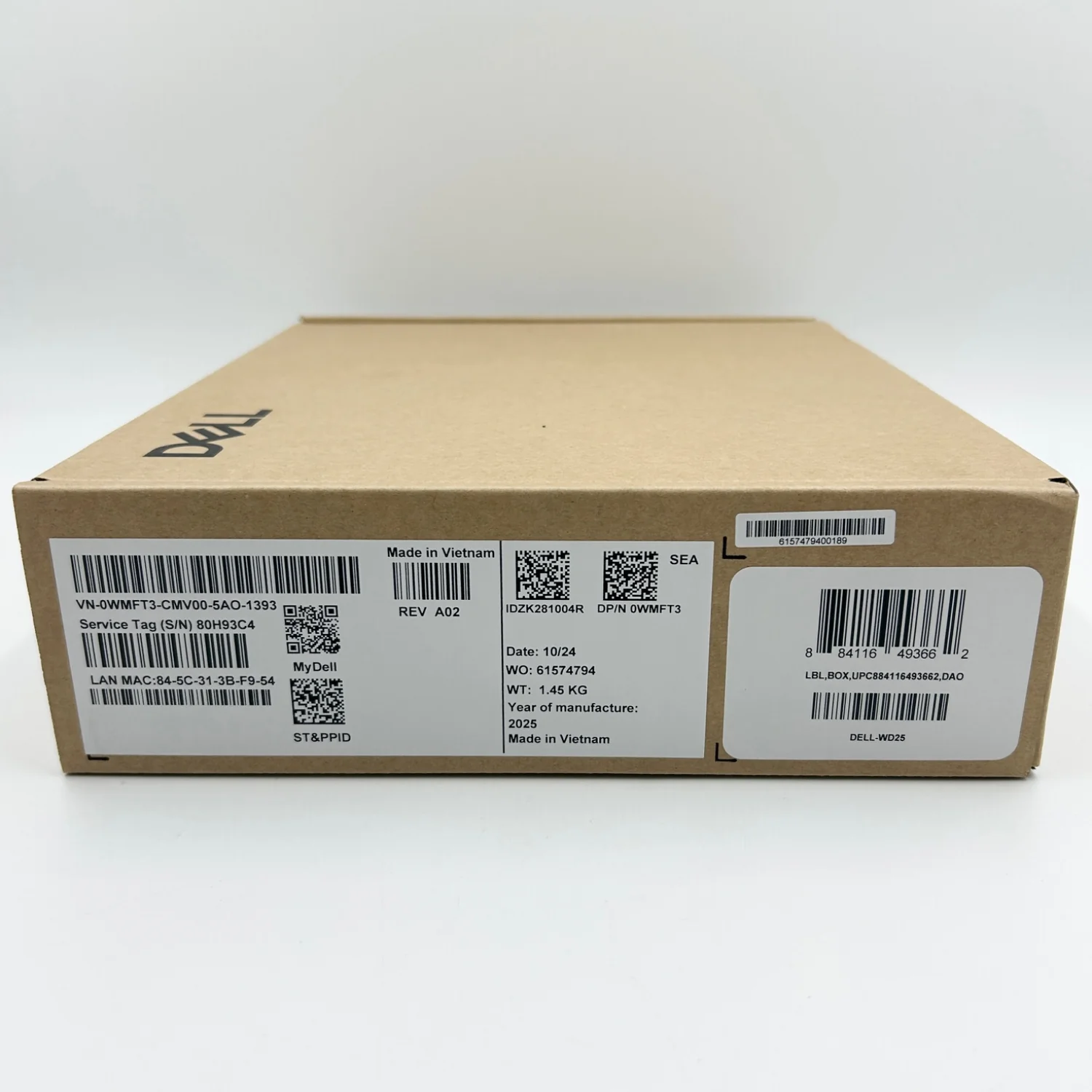 New Dell Pro Dock WD25 USB Docking Station K23A001 - Image 3
