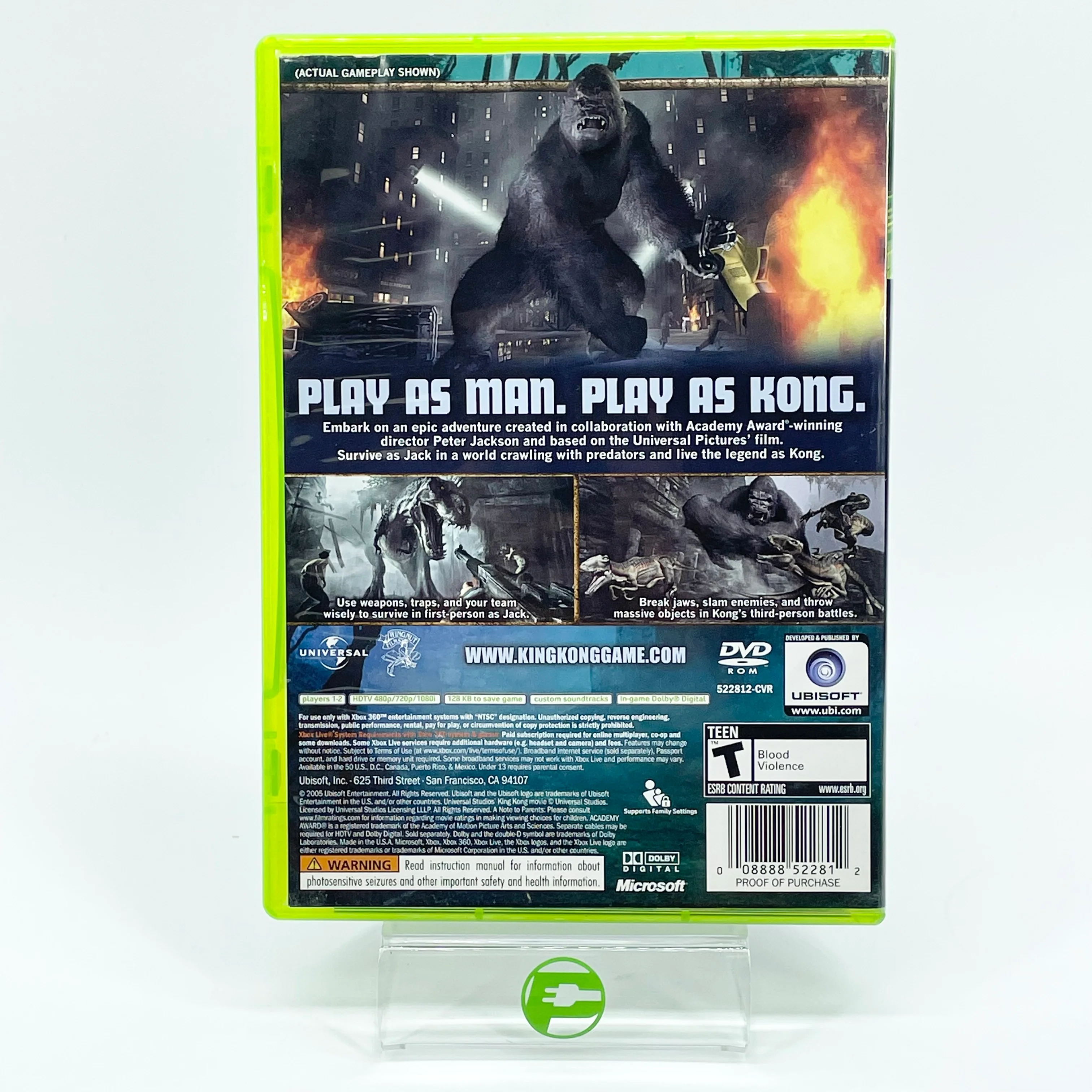 Peter Jackson's King Kong (Microsoft Xbox 360, 2005) - Image 2