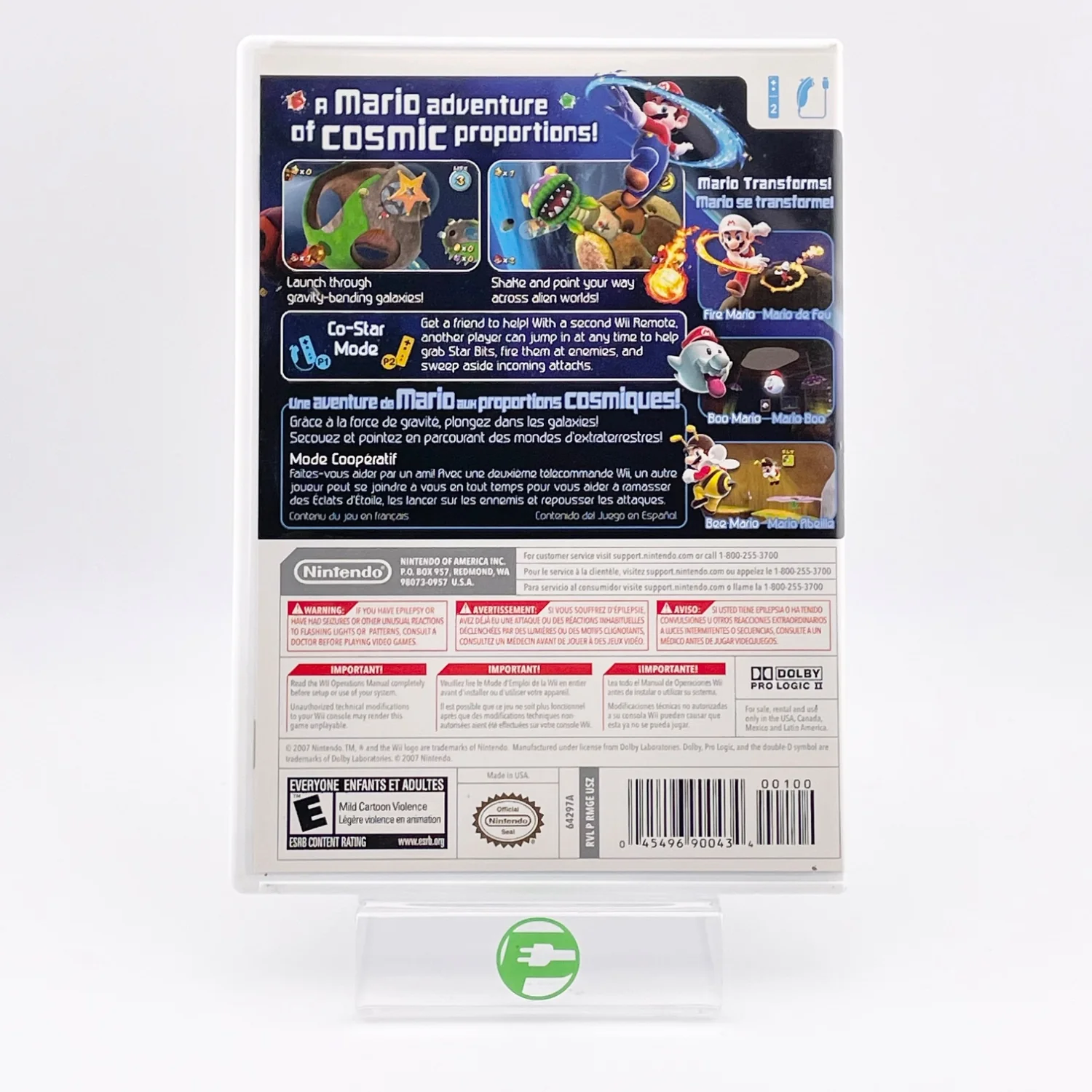 Super Mario Galaxy (Nintendo Wii, 2007) - Image 2